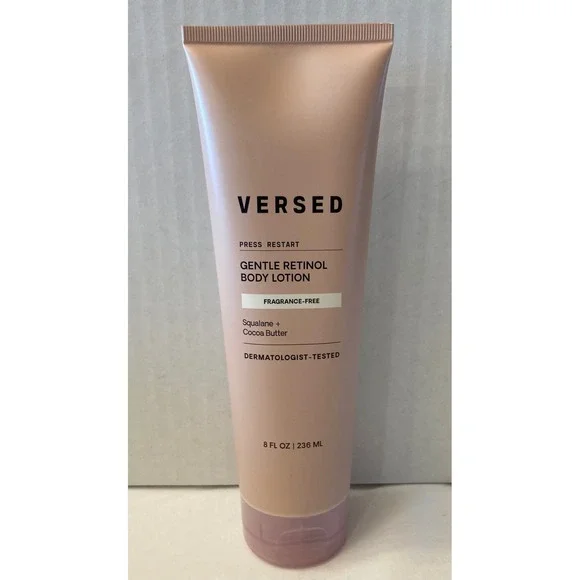 Versed Gentle Retinol Body Lotion Fragrance-Free Squalane Cocoa Butter - Picture 1 of 5